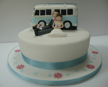 Funky wedding cakes uk