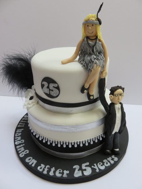 Glamorous 25th Wedding Anniversary