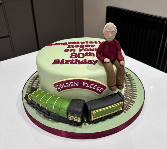 Steam train Cake