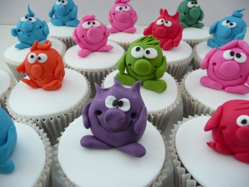 Little Monsters cupcakes Little Monsters